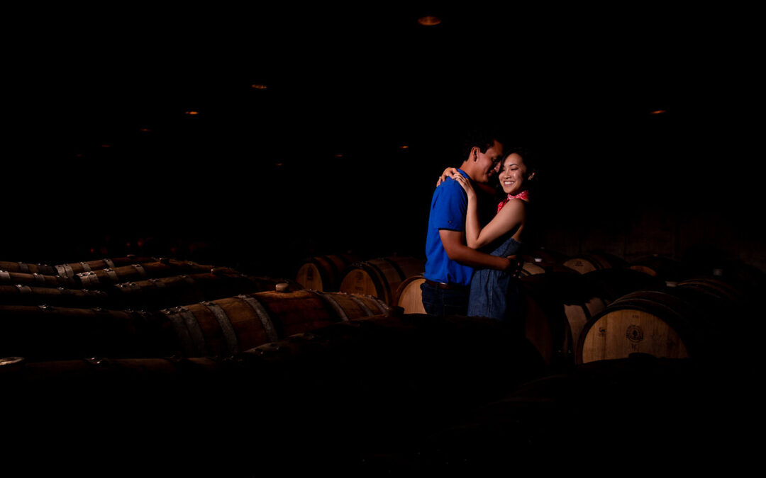 Konzelmann Winery Engagement Photos – Emily & Manuel