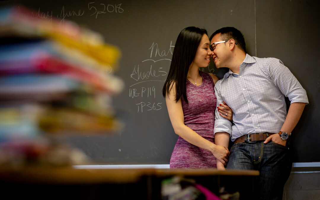 School Engagement Photos – Amanda & William