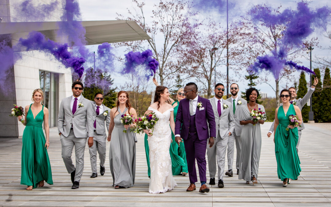 York Mills Gallery Wedding – Erin and Kobina