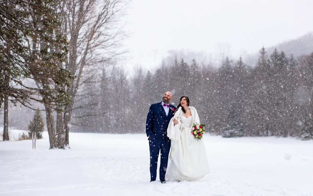 New Year’s Eve Horseshoe Valley Winter Wedding – Rosie & Shayne