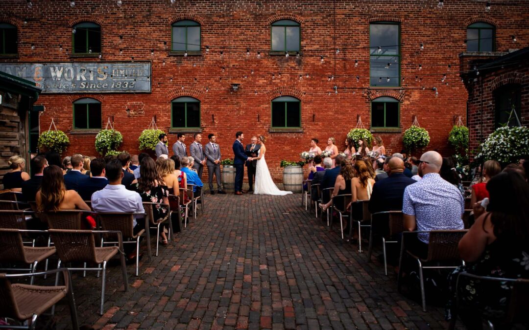Distillery District Archeo Wedding – Keri and Jeremy