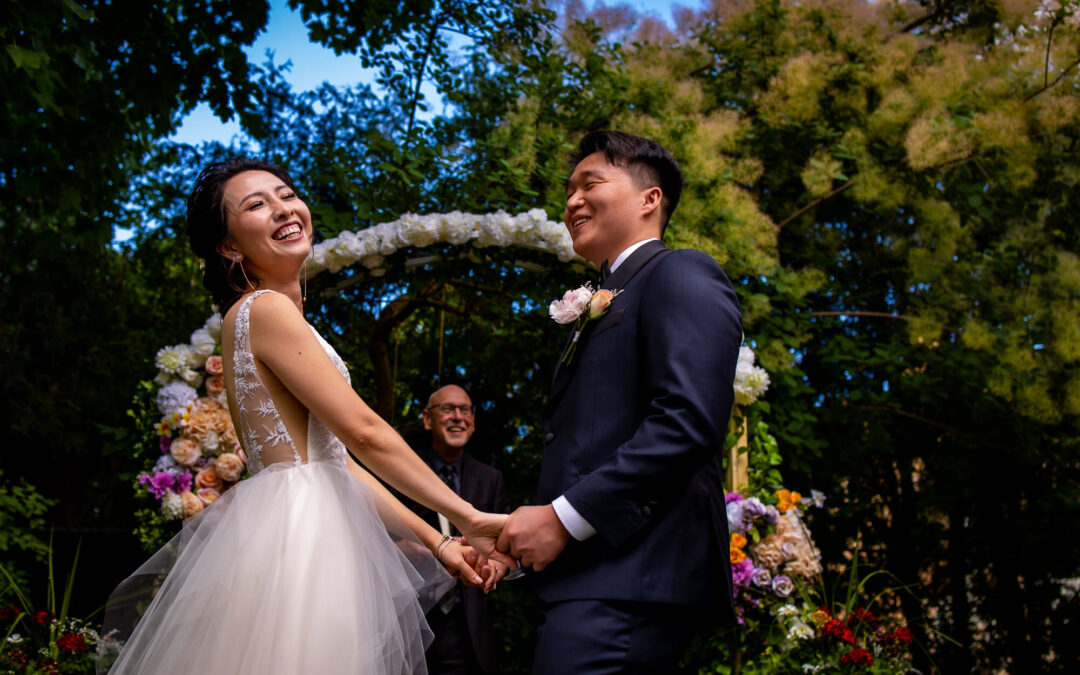 Summer Backyard Wedding – Julee & Martin